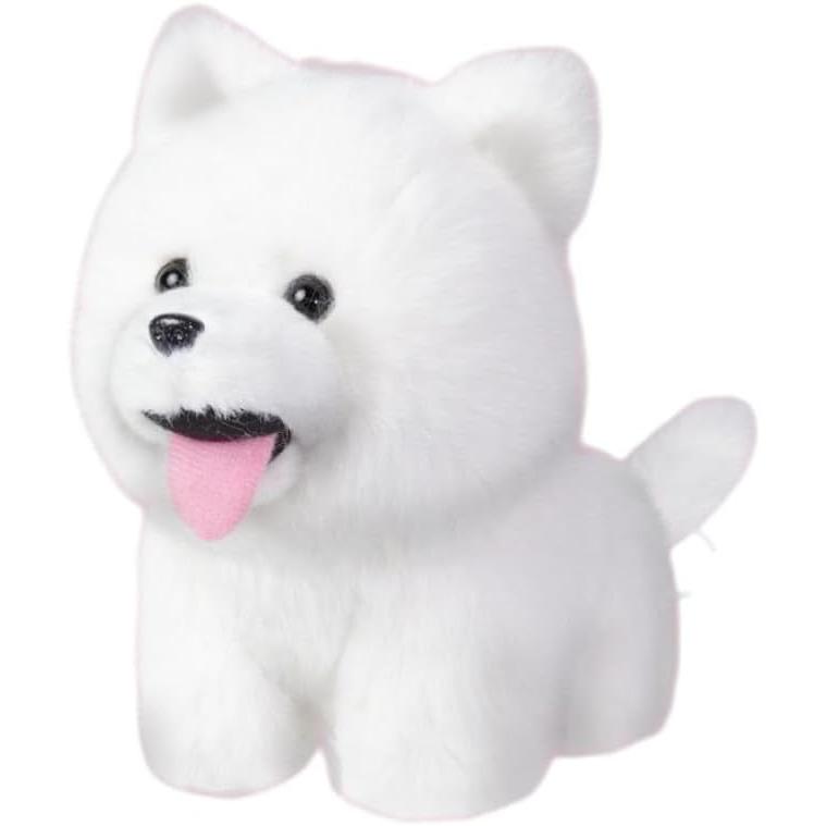 さみしがりやのサモエド しっぽぶんぶん マスコット ぬいぐるみ 約14.5