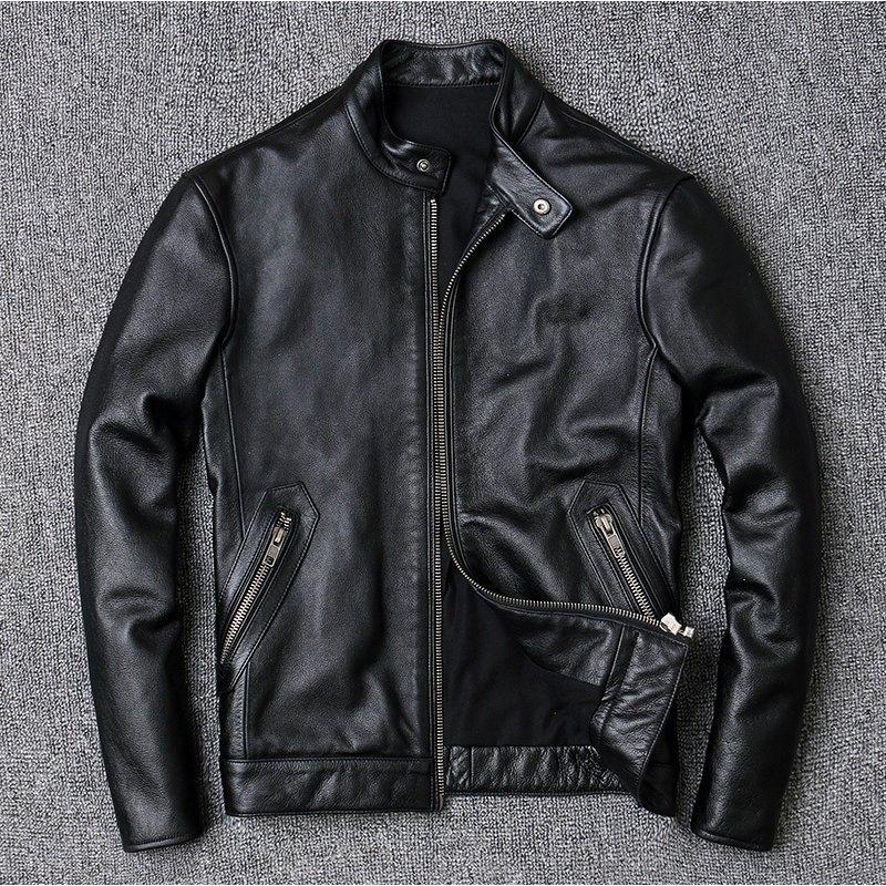 期間限定特価 ジャケット 革ジャン レザーコート ミリタリー ジャケット ブランド 細身 スリムタイプ ショート シングル 羊革 牛革 ライダース バイク 本革 メンズ レザージャケット 革ジャン メンズファッション レザージャケット ジャケット