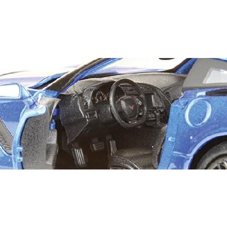 最安値挑戦！ 特価2015 Chevrolet Corvette C7 Z06 Blue 1/24 by Maisto 31133 by Chevrolet並行輸入商品