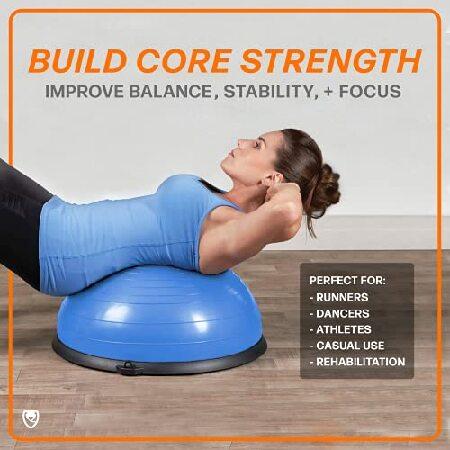 バランストレーナー バランスボール 青 BOSU バランストレーナー BOSU