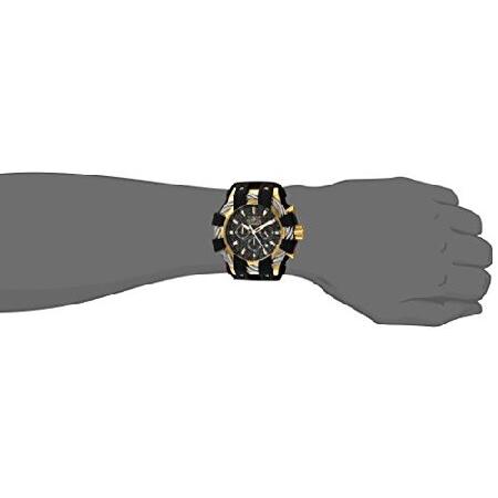 Invicta Men's 'Bolt' Quartz Stainless Steel and Silicone Casual Watch%カンマ% Color:Black (Model: 23860)