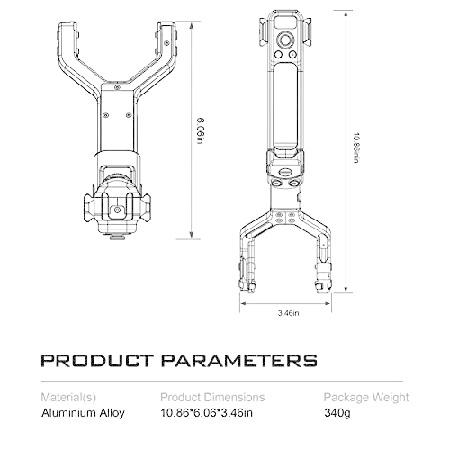 Tilta リア操作コントロールハンドル RS 2用 | Controls RS2 Nucleus Nano Nucleus M DJI ワイヤレス フォローフォーカスシステム | TGA-ARH並行輸入 |  | 02