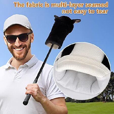 特価Bozily ゴルフヘッドカバー フレンチブルドッグ ゴルフクラブカバー ウッドとドライバー用並行輸入商品 