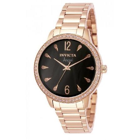 世界のレア商品をお届けします！ごゆっくりご覧ください。特価Invicta Lady's Angel 36mm Stainless Steel Quartz Watch, Rose Gold (Model: 31370)並行輸入商品