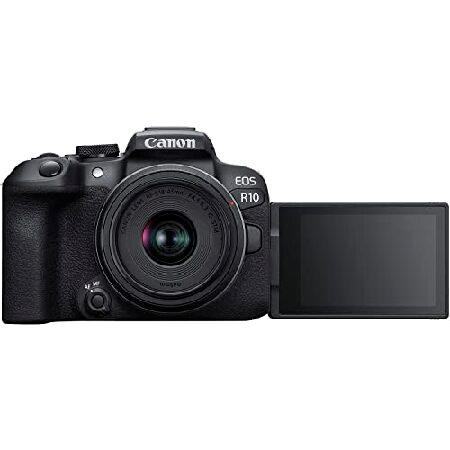 Canon EOS R10 Mirrorless Camera w/RF-S 18-45mm f/4.5-6.3 is STM
