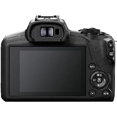 Canon EOS R100 Mirrorless Camera with 18-45mm and 55-210mm Lenses Kit + Wide Angle Lens + Telephoto Lens + 64GB Memory Card + 3pc Filter Kit +並行輸入の画像