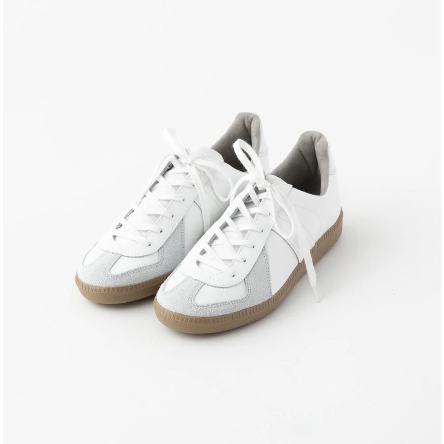 GERMAN TRAINER（ジャーマントレーナー） ローカット レザースニーカー 