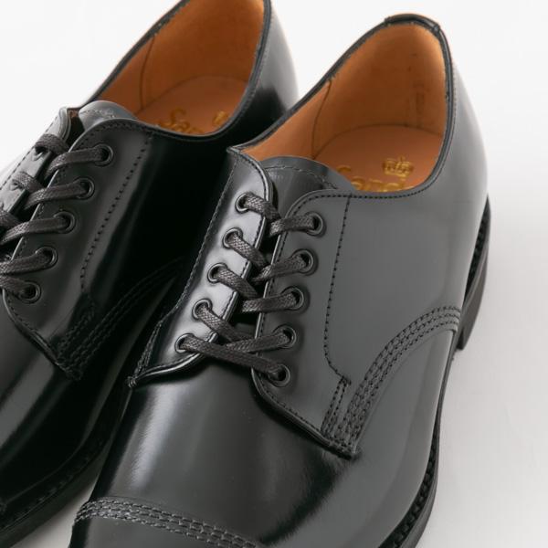 黒 レザー ドレスシューズ レースアップ　Military Derby shoe 楽天市場】[military-derby-shoe] SANDERS(サンダース) MIlitary Derby