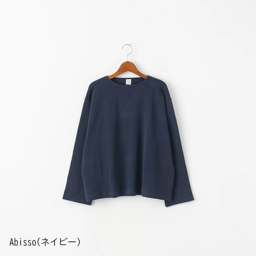ジチピ リラックスフィット ミラノリブ クルーネック カットソー スピナーッチョ SPINACIO メール便OK gicipi 2516A 長袖 コットン 綿 ニットの画像