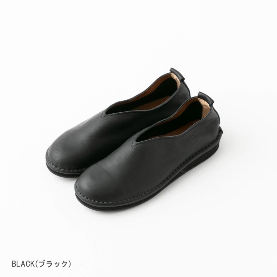 TAUPE（トープ） ランブル オイルシュリンクレザー Vカットシューズ