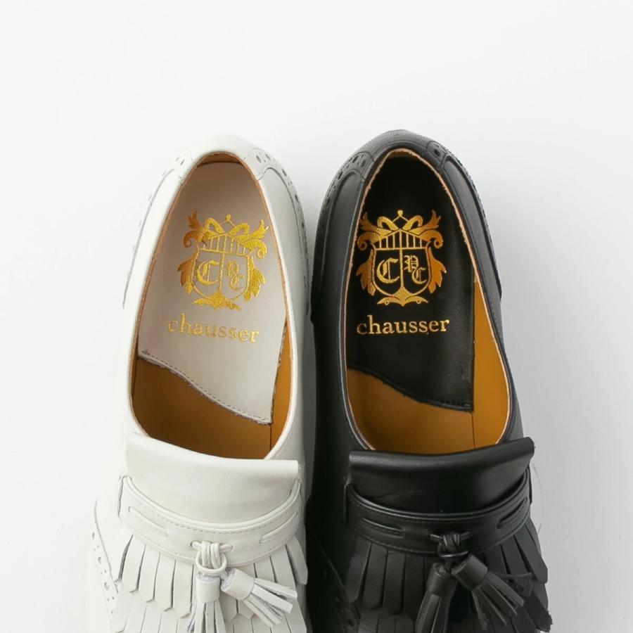 chausser（ショセ） タッセル付 ローファー C-2143 chausser