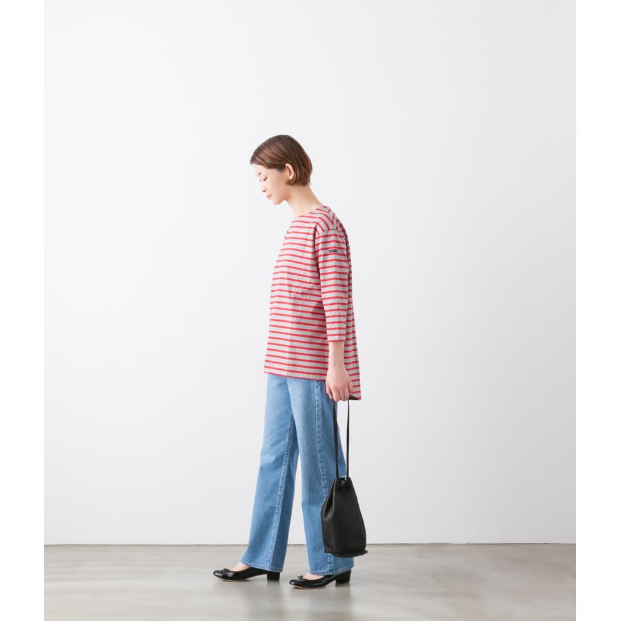 20%OFF】シャントクレール 7分袖 ボーダー カットソー CHANTECLAIR
