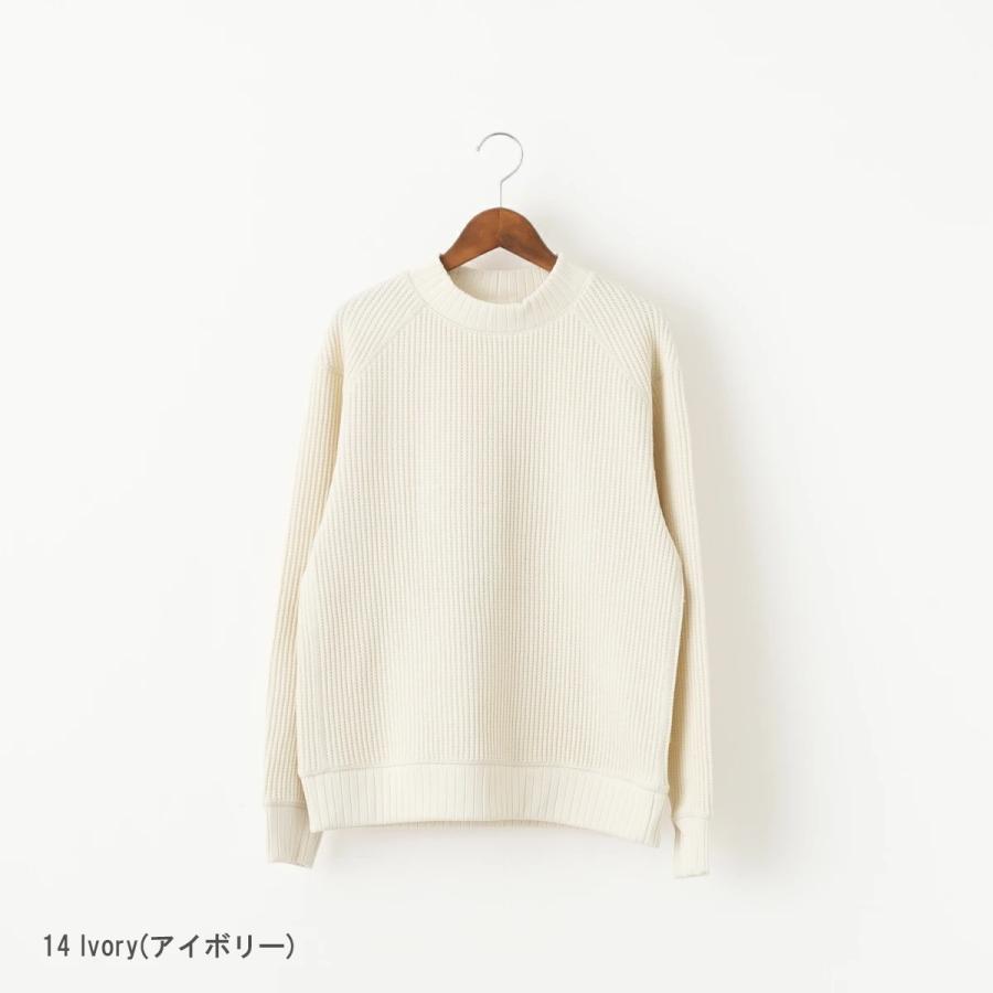 Jackman ジャックマン ワッフルミッドネック Waffle Midneck