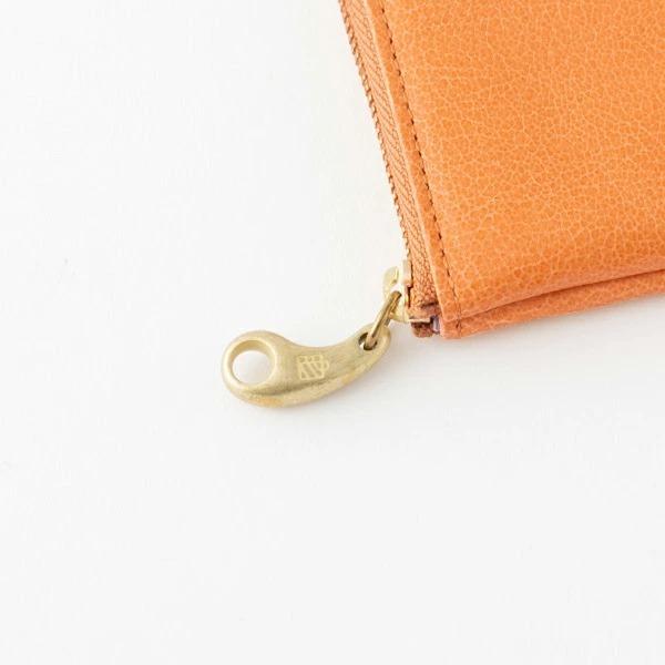 mononogu もののぐ 財布 ウォレット ミニ L字 ファスナー 山羊革