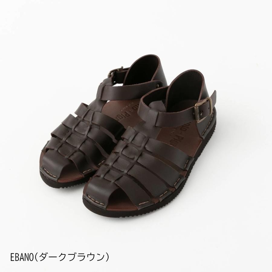 punto pigro（プントピグロ） レザーグルカサンダル PUNTO PIGRO