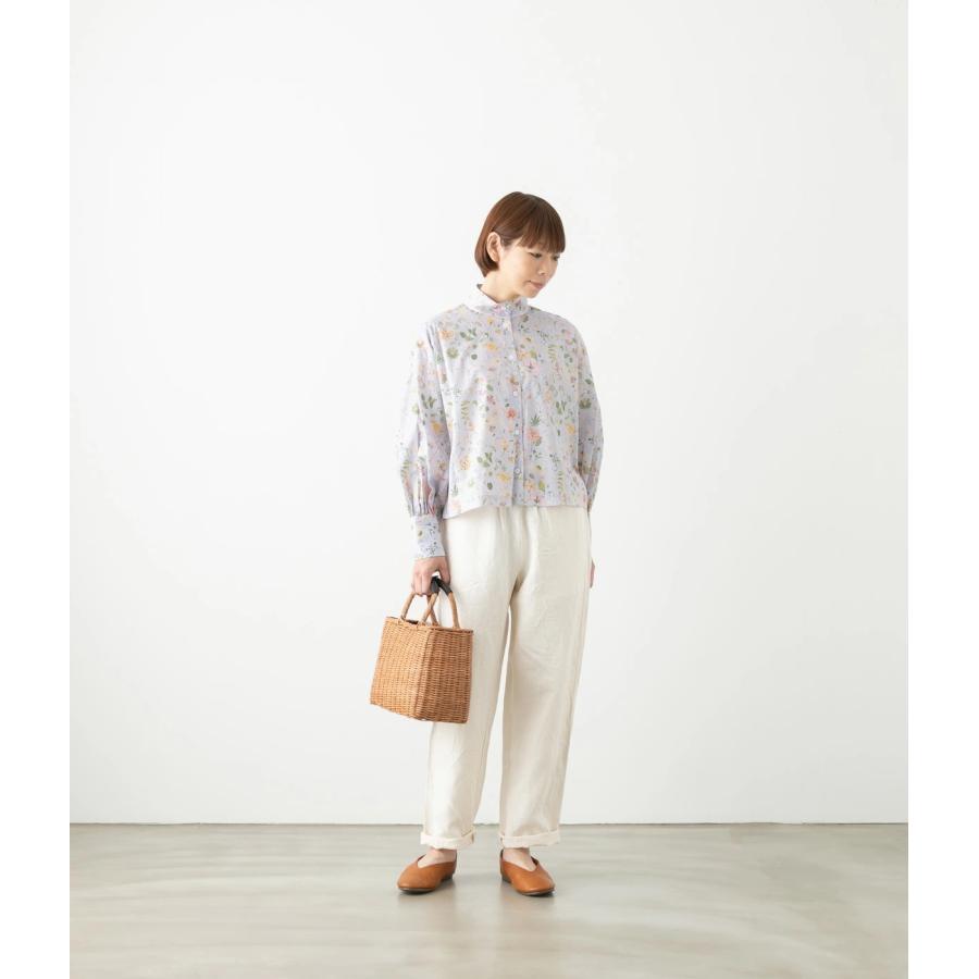 セット LIBERTY BS OKKAKE SHIRT リバティ バルーンスリーブ オッカケ シャツ メール便OK SETTO SLS1000L31 レディース トップス 長袖｜bluebeat-y｜02