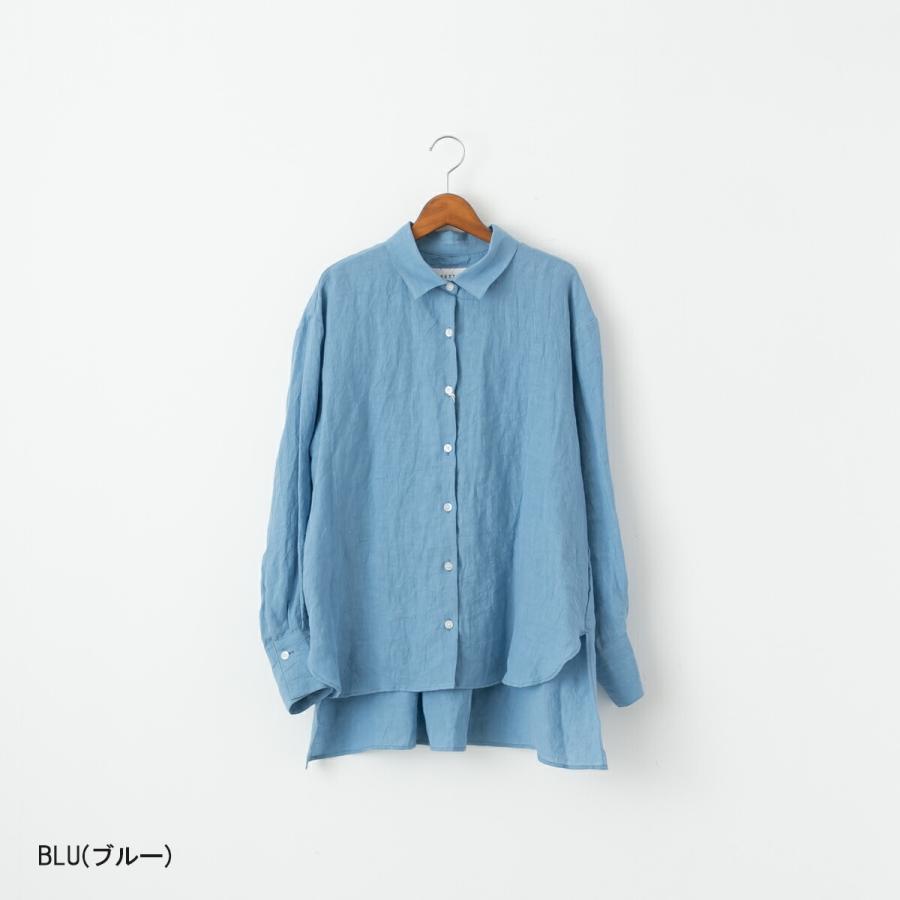SETTO（セット） RELAC FLY SHIRT 長袖 リネン シャツ メール便OK