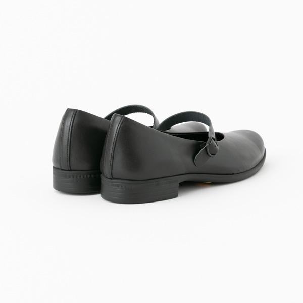 トラベルシューズ バイ ショセ パンプス ワンストラップ ローヒール シューズ パンプス ブラック TRAVEL SHOES by chausser TR-002_3