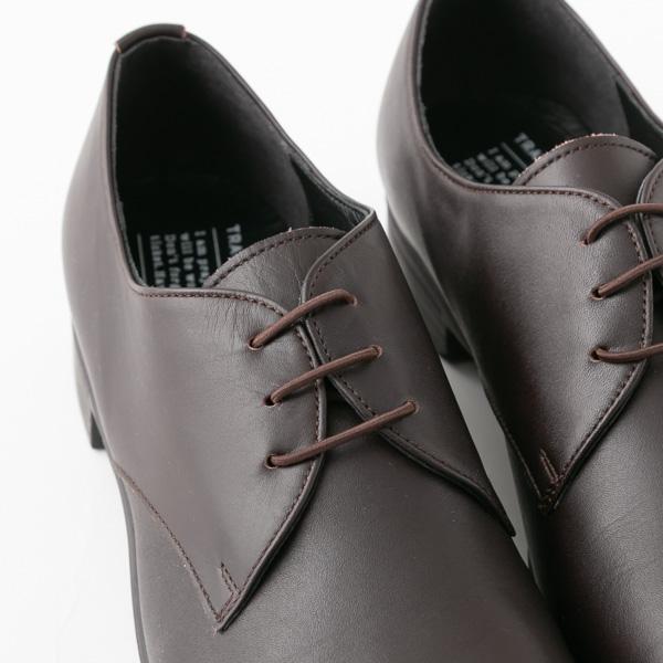 chausser（ショセ） トラベルシューズ バイ プレーントゥ レースアップ