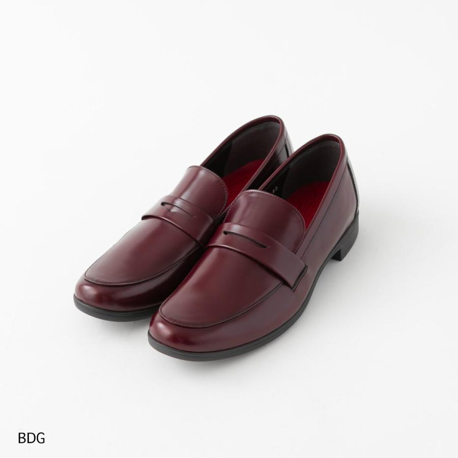 chausser（ショセ） トラベルシューズ バイ ガラスレザー ローファー 
