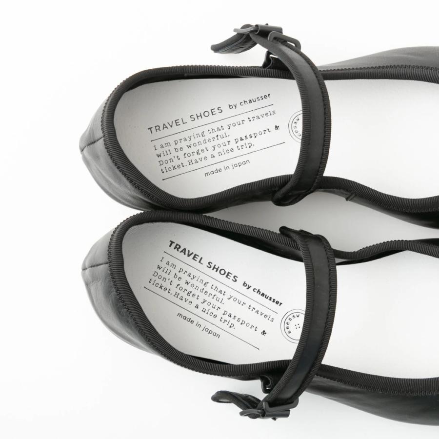 chausser（ショセ） トラベルシューズ バイ ワンストラップシューズ TR