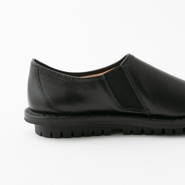 トリッペン レザー スリッポン シューズ イェン ブラック YEN black 