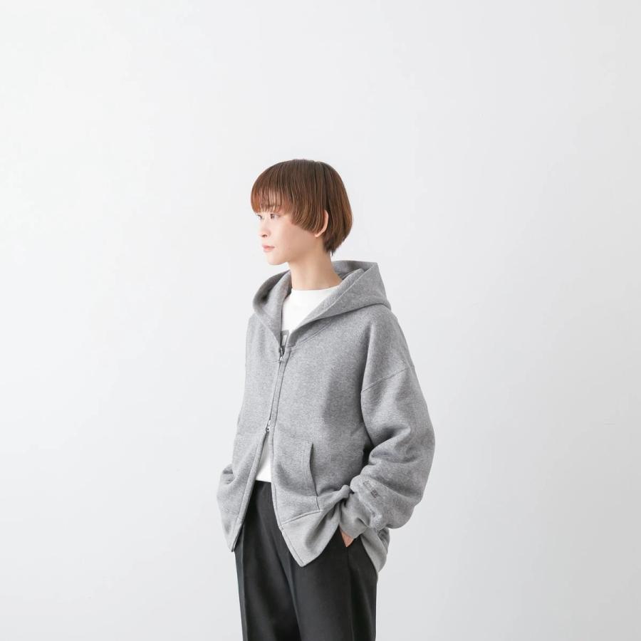 美品✨Americana アメリカーナ　ダブルジップ　パーカー　フーディ　グレー 中古・古着通販】Americana (アメリカーナ) L'Appartement