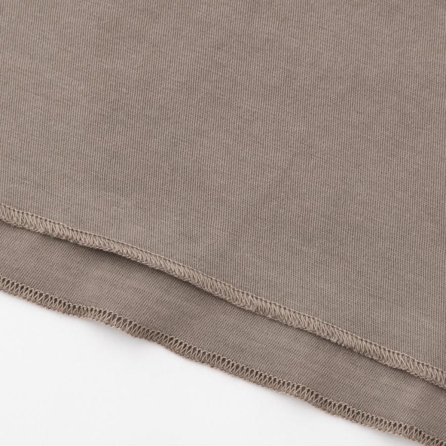 AMERICANA（アメリカーナ） クロップド ワイド ロールアップ ロゴ T