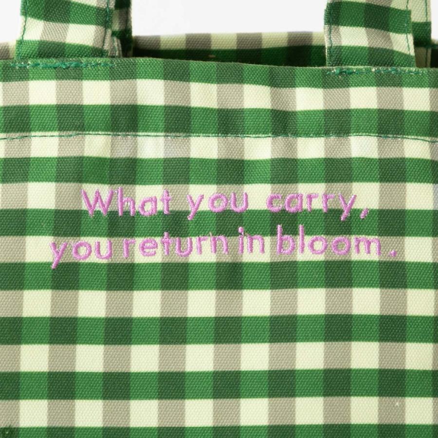 ビージ beej ギンガムチェック トートバッグ Gingham check totebag