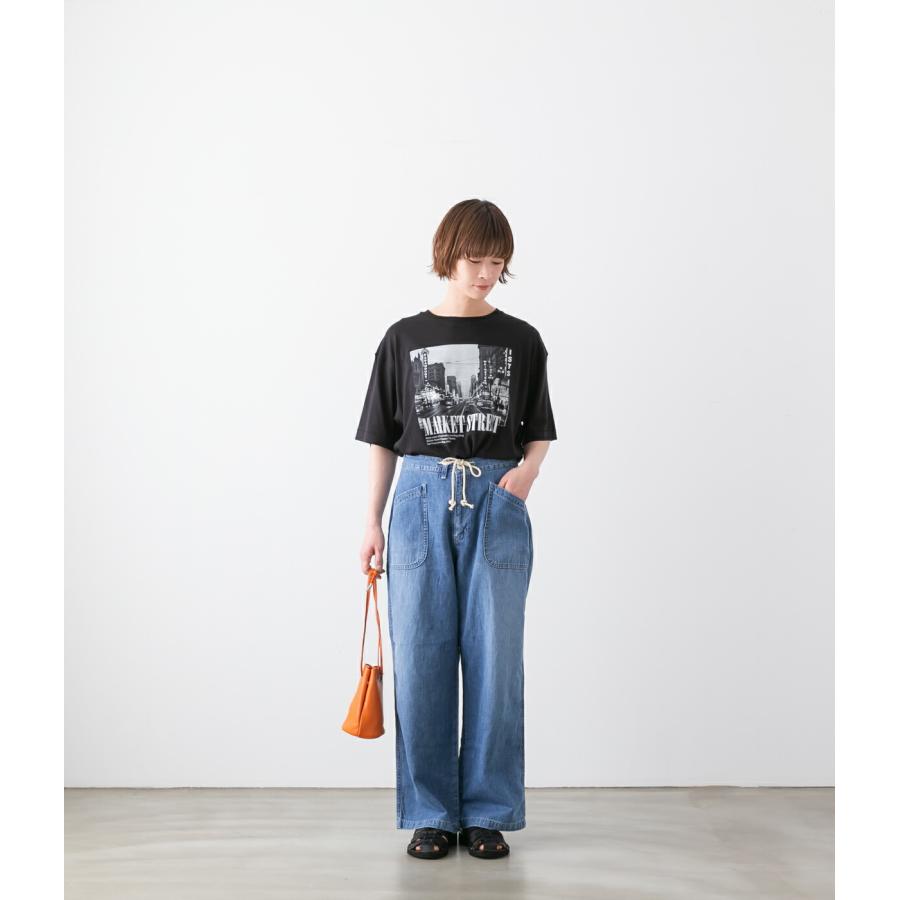 caqu（サキュウ） FS linen easy pants コットン リネン イージー