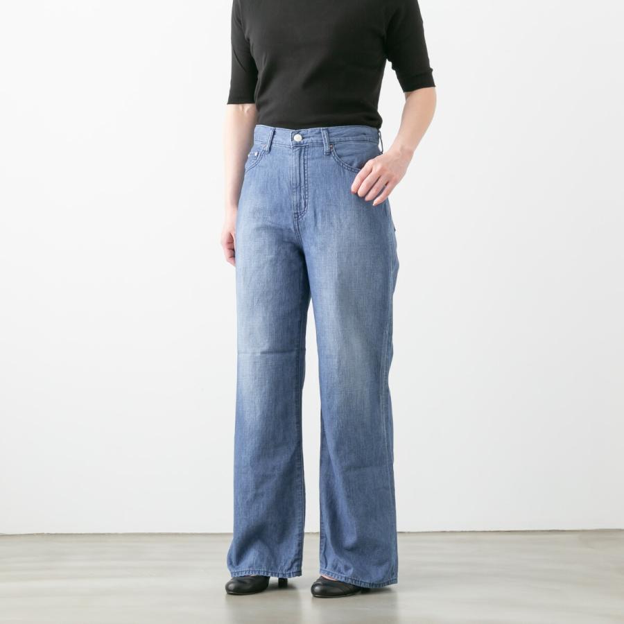 caqu（サキュウ） Linen Wide Flare リネン ワイド フレアパンツ