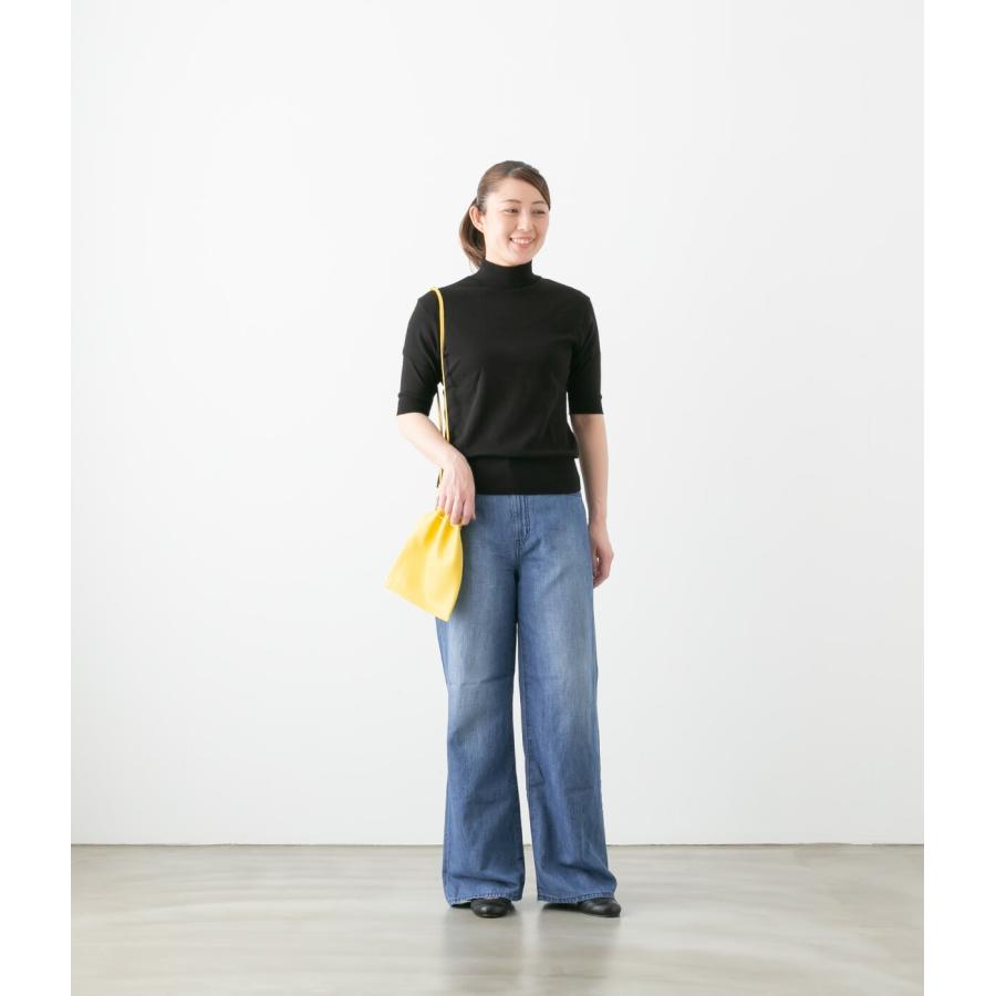 caqu（サキュウ） Linen Wide Flare リネン ワイド フレアパンツ