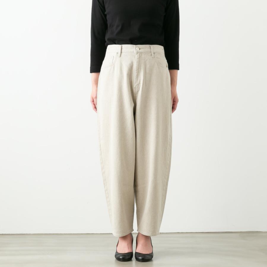 caqu（サキュウ） Linen Barrel pants リネン バレルパンツ 36221 caqu
