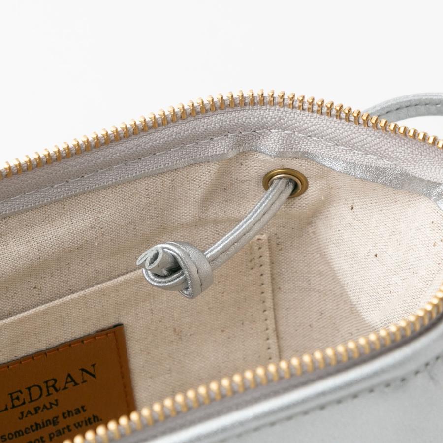 CLEDRAN（クレドラン） タンテ パースショルダー シルバー TANTE PURSE