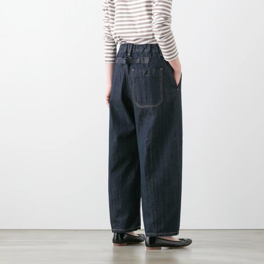 D.M.G. ドミンゴ 10oz ムラ糸 デニム アーモンド パンツ 29-8 ネイビー