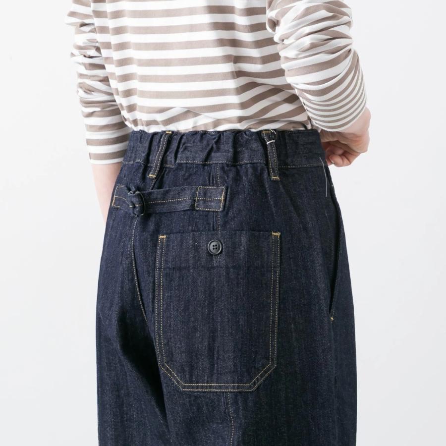 D.M.G. ドミンゴ 10oz ムラ糸 デニム アーモンド パンツ 29-8 ネイビー