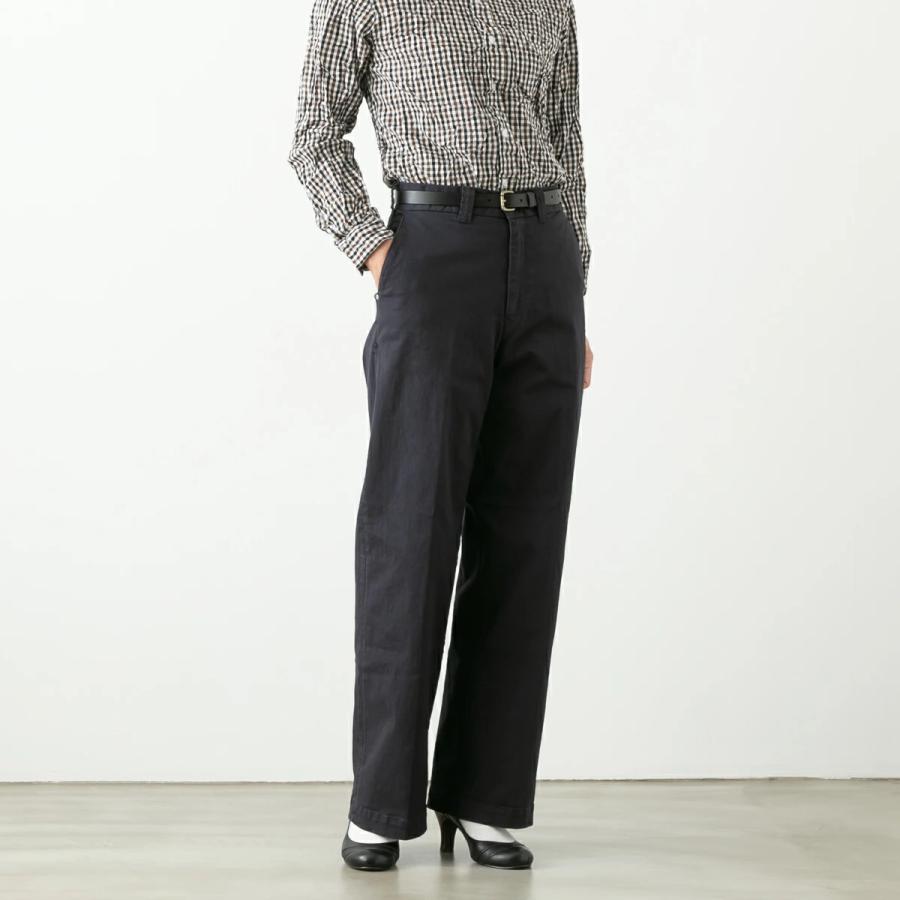 とんちゃんD.M.G. ドミンゴ ストレート パンツ 14-0132T D.M.G. ドミンゴ ストレート トラウザー D.M.G 14-132T レディース