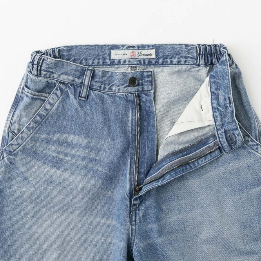 Brocante ドミンゴ ブロカント リングムラデニム パントル パンツ 33