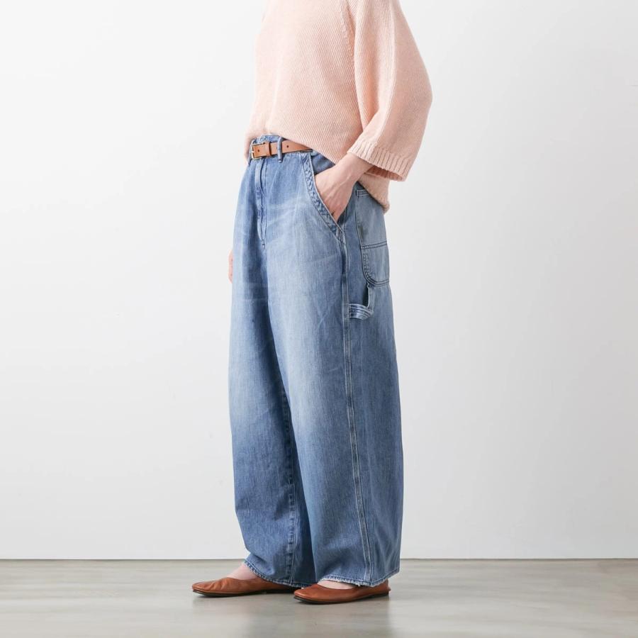 Brocante ブロカント 10oz 甘織デニム デフォルメ パントルパンツ 33