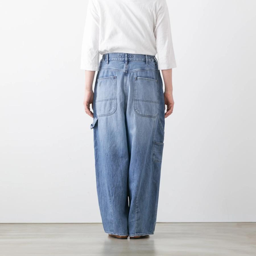 Brocante ブロカント 10oz 甘織デニム デフォルメ パントルパンツ 33