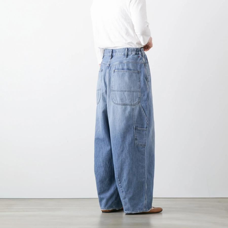 Brocante ブロカント 10oz 甘織デニム デフォルメ パントルパンツ 33