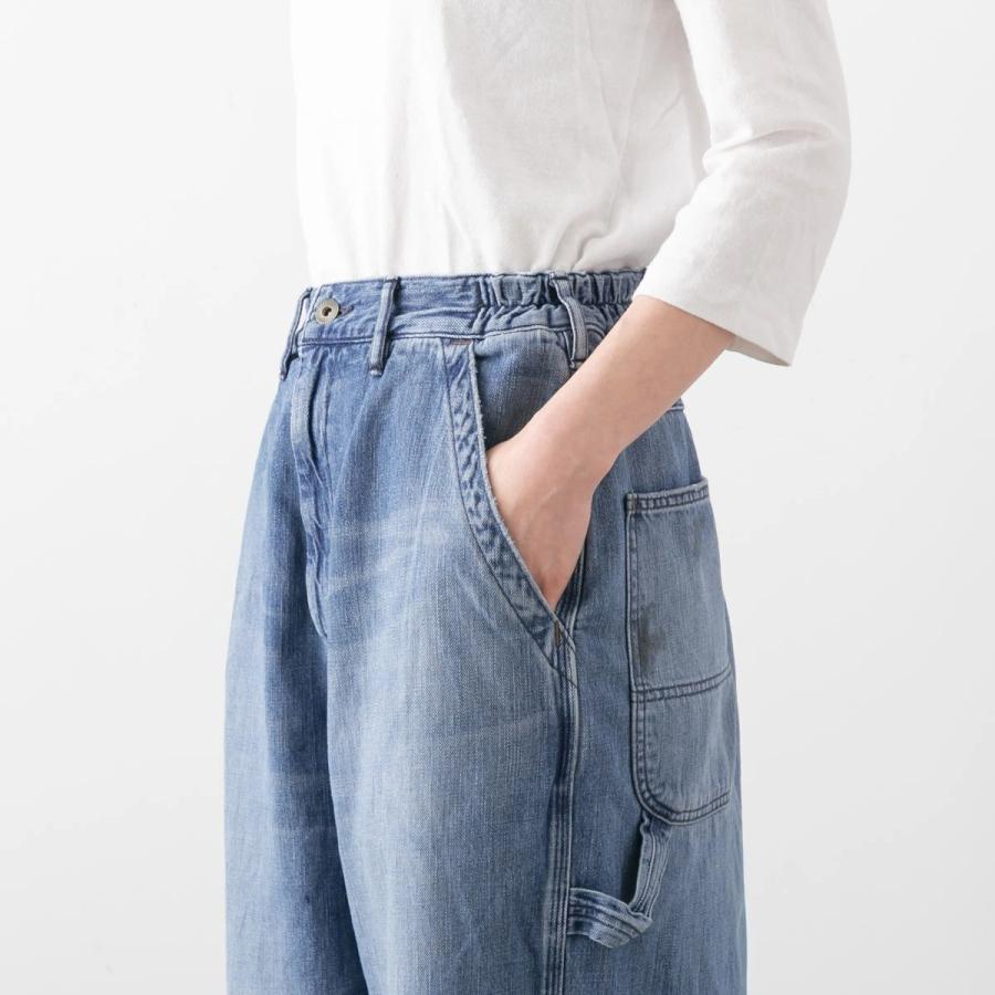 Brocante ブロカント 10oz 甘織デニム デフォルメ パントルパンツ 33