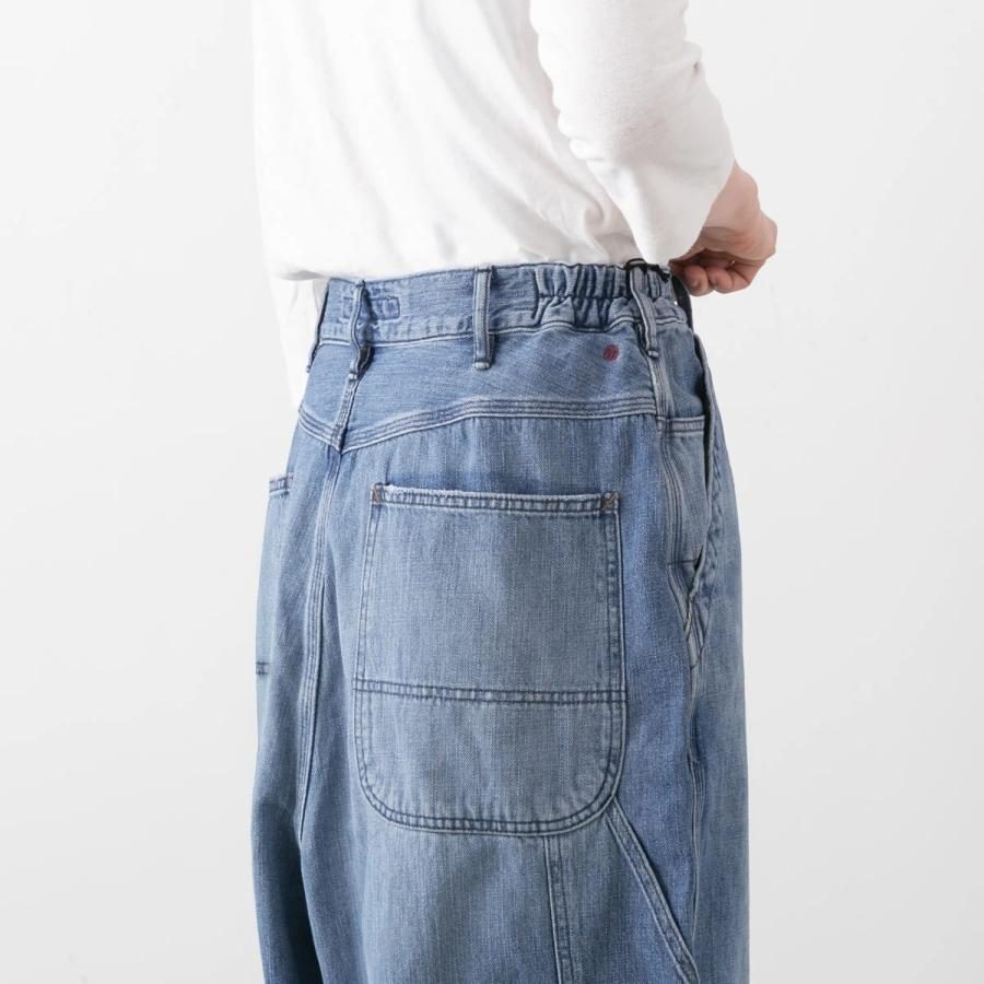 Brocante ブロカント 10oz 甘織デニム デフォルメ パントルパンツ 33