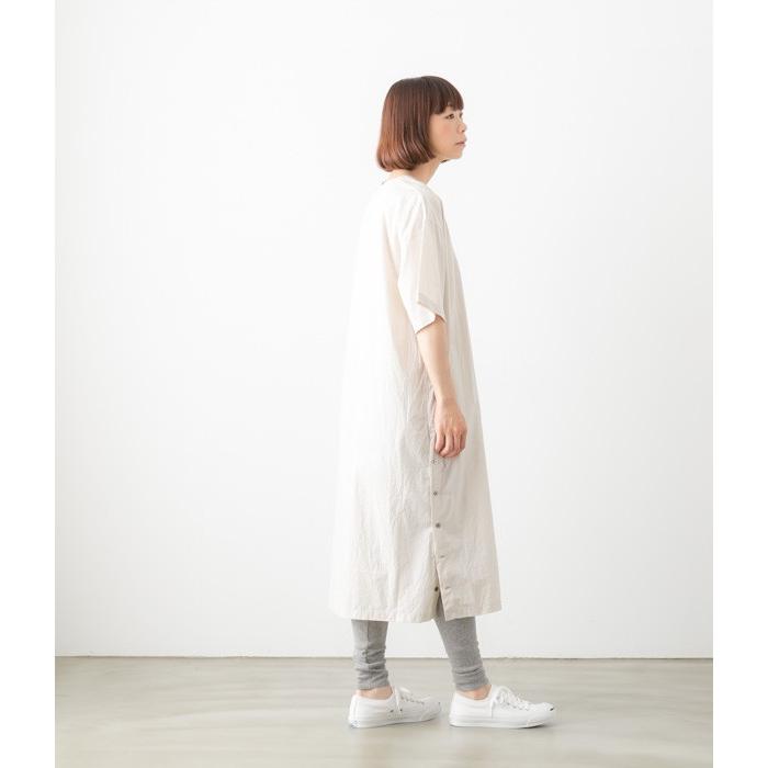 30 Off アンイコール ワンピース スリット ロング 半袖 5分袖 ボタン コットン ベージュ ブラック オリジナル アレンジ An Equal An1905 春夏 メール便ok Lf005 An1905 Bluebeat Web Store ブルービート 通販 Yahoo ショッピング