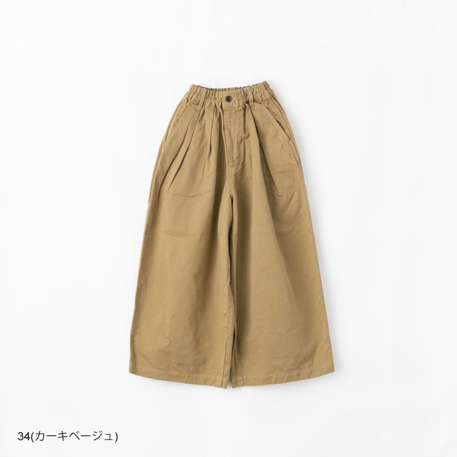 美品 ハーベスティ HARVESTY サーカスパンツ カーキベージュ サイズ1 HARVESTY（ハーベスティ） サーカスパンツ バギーパンツ ワイドパンツ