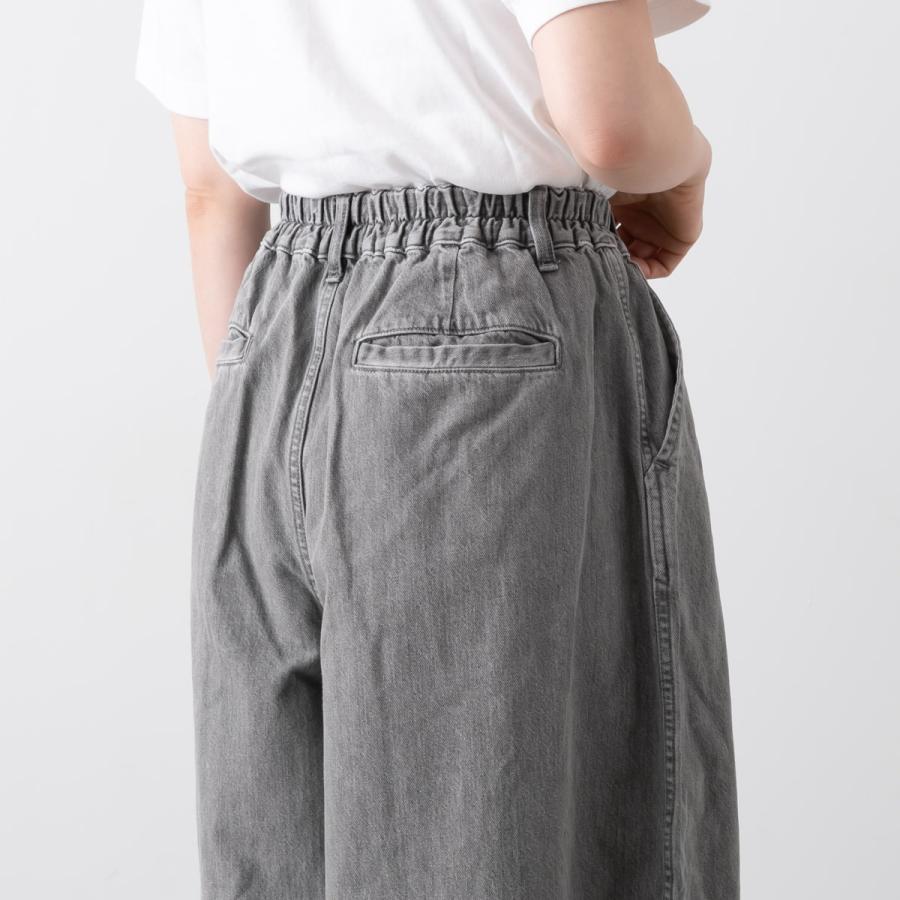 HARVESTY（ハーベスティ） BLACK DENIM CIRCUS PANTS ブラックデニム