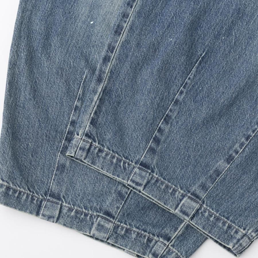 HARVESTY（ハーベスティ） DENIM CIRCUS PANTS REMAKE BLUE デニム