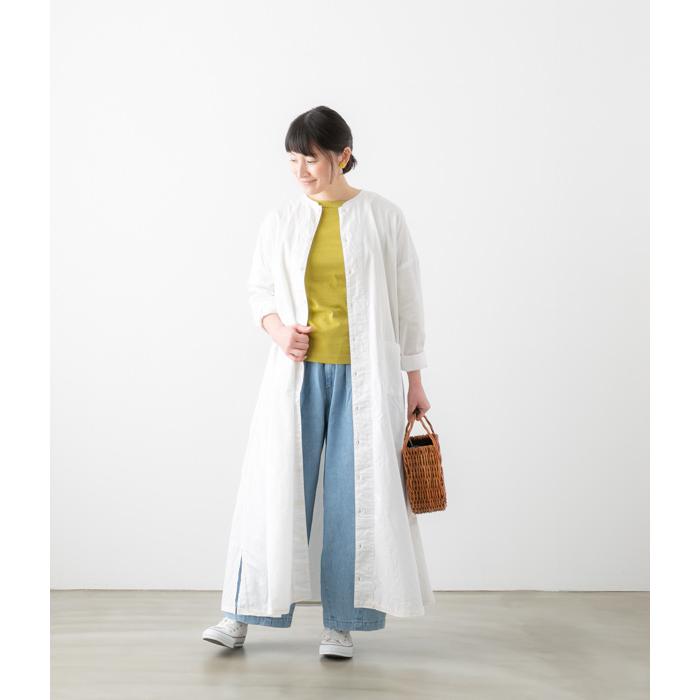 ハーベスティ アトリエローブ シャツワンピース アウター 羽織