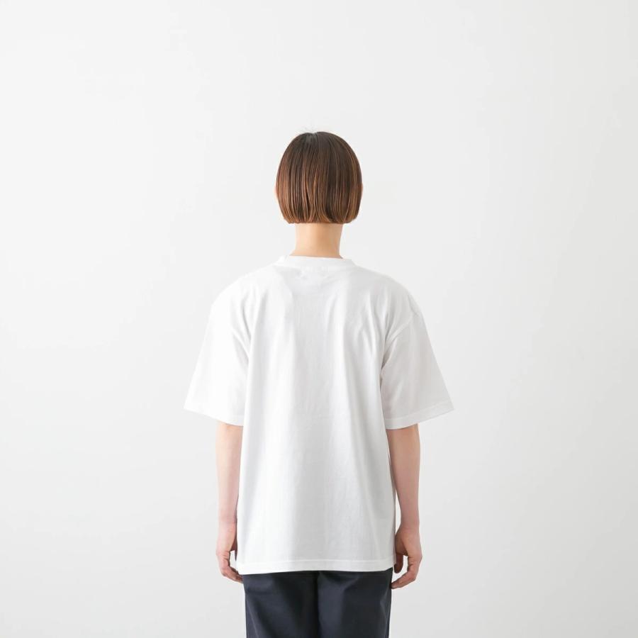 ハーベスティ プリント Tシャツ 2種 A52610 CAT A52611 UNCLE メール便OK HARVESTY 黒 白 猫 半袖 春夏 カジュアル イラストの画像