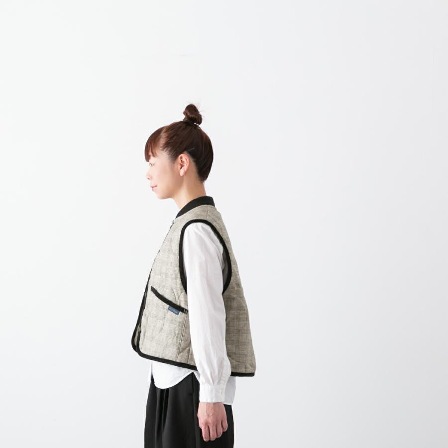 LAVENHAM（ラベンハム） キルティング ベスト LAVENHAM CROPPED BOMBER